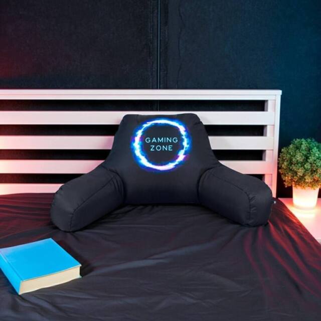 rucomfy Beanbags rucomfy Gaming Zone Controller Cushion - Soft Cuddle Pillow for Gamers in Black - image 1