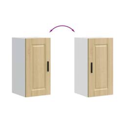 Berkfield Home Kitchen Wall Cabinet¬†Porto Sonoma Oak Engineered Wood in Light Oak - thumbnail 8