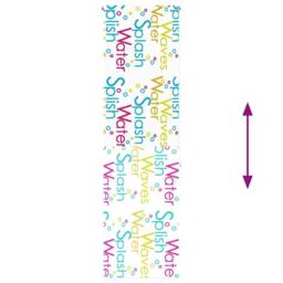 Berkfield Home Shower Roller Blind 60x240 cm Fabric Width 56 cm in White - thumbnail 5