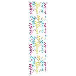 Berkfield Home Shower Roller Blind 60x240 cm Fabric Width 56 cm in White - thumbnail 4