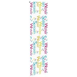Berkfield Home Shower Roller Blind 60x240 cm Fabric Width 56 cm in White - thumbnail 3