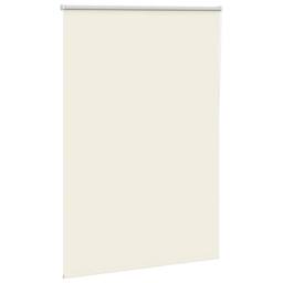Berkfield Home Roller Blind Blackout Marine 150x130 cm Fabric Width 146.6 cm Pol… in Off-White - thumbnail 1