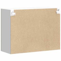 Berkfield Home Kitchen Wall Cabinet with Glass Door Lucca Artisan Oak Engineered Wood in Brown - thumbnail 9