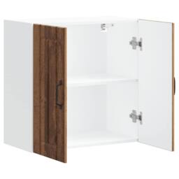 Berkfield Home Kitchen Wall Cabinet Lucca Old Wood Engineered Wood in Brown - thumbnail 6