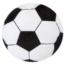 VFM e-Store Wall Decoration Plush Football Plush Gift Idea 41cm x 34cm White X 1 - Size: 41 cm x 34 cm - thumbnail 1
