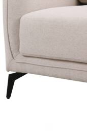 More4Homes Oslo Modern Scandi Style Fabric Living Room 2+3 Seater Sofa Set in Beige - thumbnail 6