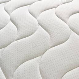 Aspire CloudRest Pocket Hybrid Euro Top Mattress Medium Comfort 23cm in White - Size: Small Single - thumbnail 5