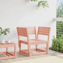 Berkfield Home Garden Chair Solid Wood Douglas in Brown - thumbnail 3