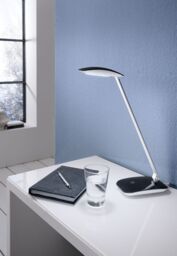 Loops 2 PACK Table Desk Lamp Colour Balck Touch On/Off Dimming Bulb LED 4.5W Included - thumbnail 3