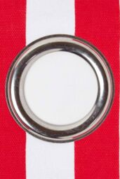 Homescapes Polka Dots Red Ready Made Eyelet Curtain Pair - Size: 140 cm width x 229 cm drop - thumbnail 4