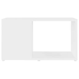 Berkfield Home TV Cabinet White 60x24x32cm Engineered Wood - Size: 60 x 24 x 32 cm - thumbnail 4