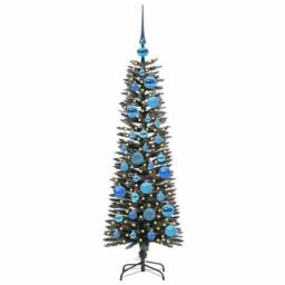 Berkfield Home Elegant Artificial Christmas Tree with Stand Green 40.5 x 40.5 x - thumbnail 1