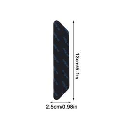 PAWNORA 8 PCS Anti Slip Rug Underlay Black - Strip Shaped - Size: 110 cm x 120 cm - thumbnail 2