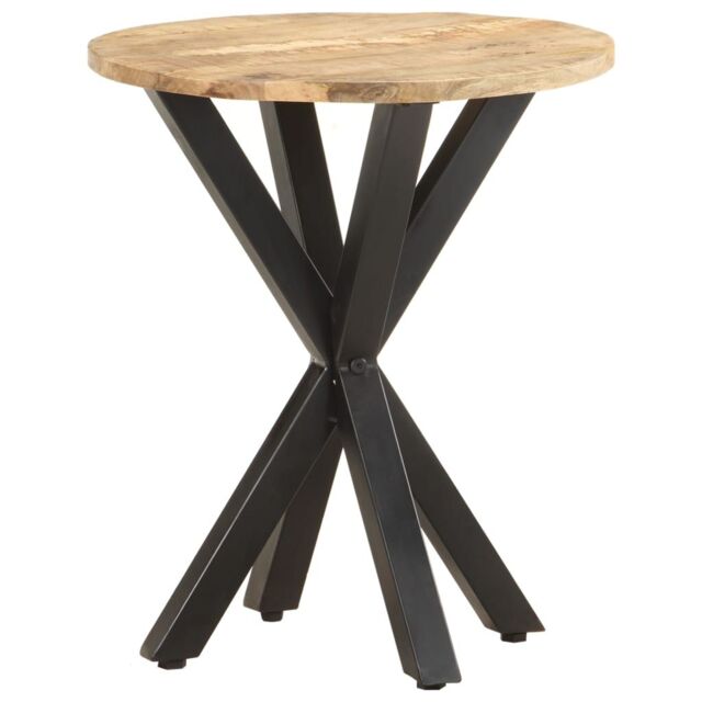 Berkfield Home Side Table 48x48x56 cm Solid Mango Wood in Brown - Size: 48 x 48 x 56 cm - image 1
