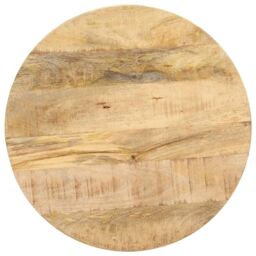 Berkfield Home Side Table 48x48x56 cm Solid Mango Wood in Brown - Size: 48 x 48 x 56 cm - thumbnail 3