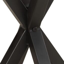 Berkfield Home Side Table 48x48x56 cm Solid Mango Wood in Brown - Size: 48 x 48 x 56 cm - thumbnail 4