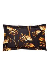 Ted Baker 'Gilded Floral' Cotton Duvet Cover Set in Black - Size: Double - thumbnail 4