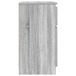 Berkfield Home Sideboard with Drawer Grey Sonoma 71x35x65 cm Engineered Wood - Size: 71 x 35 x 65 cm - thumbnail 7