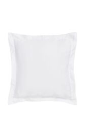 Ted Baker 'TB Plain Dye' Cotton Sateen Square Oxford Pillowcase in White - thumbnail 1