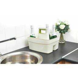SPETLEK Handy Basket Kitchen Caddy Cutlery Handle Cream - Size: Large - thumbnail 3