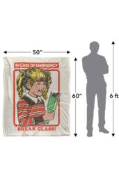 Steven Rhodes Break Glass Silky Touch Super Soft Throw Blanket - Size: Small - thumbnail 3