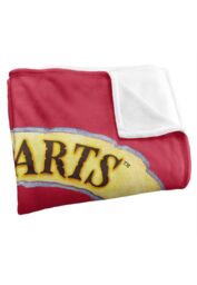 Harry Potter Rendered Hogwarts Crest Officially Licensed Silky Touch Super Soft Throw Blanket 152x127 cm in White - thumbnail 3