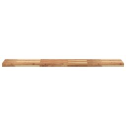 Berkfield Home Floating Shelves 2 pcs 160x30x4 cm Oil Finished Solid Wood Acacia in Brown - Size: 160 x 30 x 4 cm - thumbnail 4