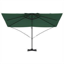 Berkfield Home Green Cantilever Umbrella Green Polyester fabric & metal frame - thumbnail 5