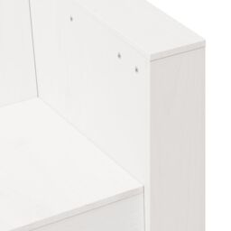 Berkfield Home Garden Sofa White 79x60x62 cm Solid Wood Pine - Size: 79 x 60 x 62 cm - thumbnail 7