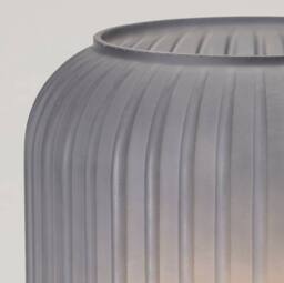 Lighting Collection FROSTED FLOOR LAMP NAVY in Blue - thumbnail 4