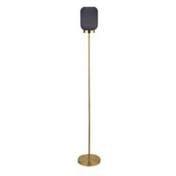 Lighting Collection FROSTED FLOOR LAMP NAVY in Blue - thumbnail 3