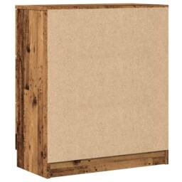 Berkfield Home Sideboard Old Wood 60x30x70 cm Engineered Wood in Brown - Size: 60 x 30 x 70 cm - thumbnail 6