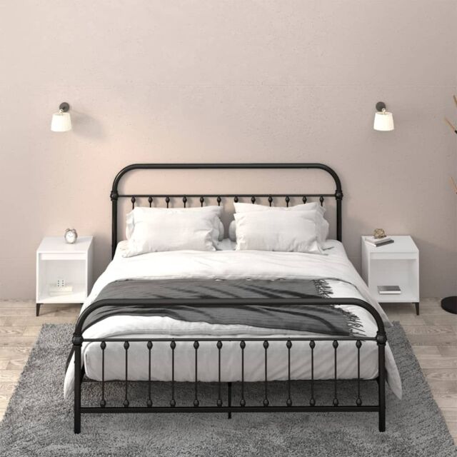 Berkfield Home Bedside Cabinets 2 pcs White 40x35x50 cm - Size: 40 x 35 x 50 cm - image 1