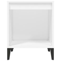Berkfield Home Bedside Cabinets 2 pcs White 40x35x50 cm - Size: 40 x 35 x 50 cm - thumbnail 6