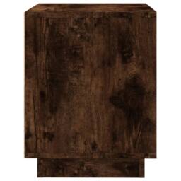 Berkfield Home Modern Bedside Cabinets 2 pcs Smoked Oak 44x35x45 cm Engineered Wood in Brown - Size: 44 x 35 x 45 cm - thumbnail 8