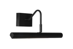 Lucide 'VINZ' Non Dimmable Stylish Mountable Indoor LED Picture Light 2xG9 in Black - thumbnail 1