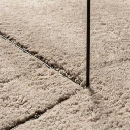 Berkfield Home Rug HUARTE Short Pile Soft & Washable Sand 160x160 cm in Light Sand - Size: Medium - thumbnail 8