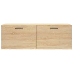 Berkfield Home Wall Cabinet Sonoma Oak 100x36.5x35 cm Engineered Wood in Light Brown - thumbnail 5