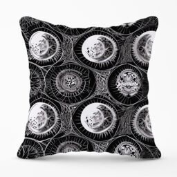 Black White Moon and Sun Outdoor Cushion - thumbnail 1