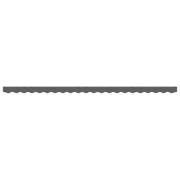 Berkfield Home Replacement Fabric for Awning Valance Anthracite Stripe 5 m in Black - thumbnail 3