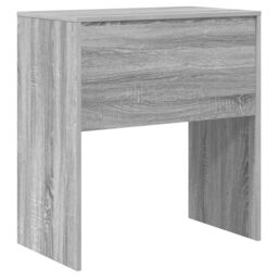 Berkfield Home Writing Desk Grey sonoma Particle board 70 x 40 x 76 cm Simple - thumbnail 6