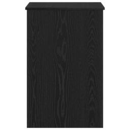 Berkfield Home Modern Desk Black Oak 100x50x76 cm Engineered wood - Size: 100 x 50 x 76 cm - thumbnail 8