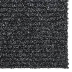 Berkfield Home Modern Dirt Trapper Carpet Runner 100x150 cm Anthracite in Charcoal - Size: 100 cm diameter - thumbnail 1