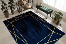 RugsX Emerald Rug in Blue - Size: 140 cm x 190 cm - thumbnail 5