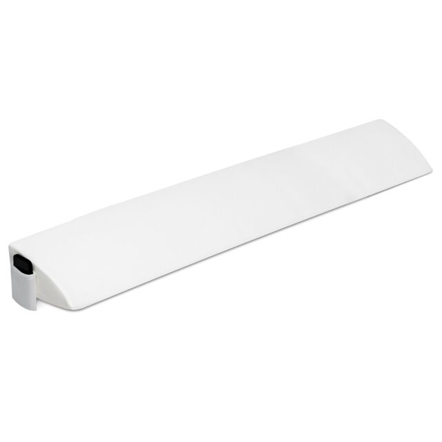 Costway Queen Size Bed Wedge Pillow Bolster Triangle Pillow Long Gap Filler Side Pocket in White - image 1