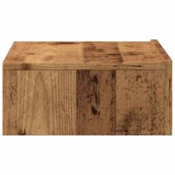 Berkfield Home TV Cabinets with LED Lights 2 pcs Old Wood 60x35x15.5 cm in Brown - thumbnail 8