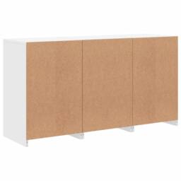 Berkfield Home Sideboard with LED Lights White 123x37x67 cm - Size: 123 x 37 x 67 cm - thumbnail 8