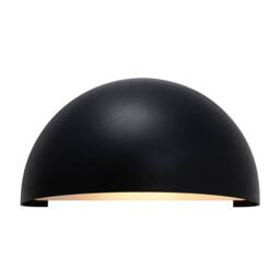 Nordlux Scor Outdoor Wall Light Black Plastic E27 IP44 Mains