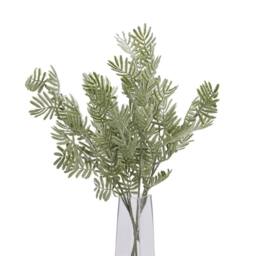Lemon Pavilion Furniture and Decor Artificial Silver Wattle Leaf - Plastic - L22 x W22 x H73 cm - Green - thumbnail 5