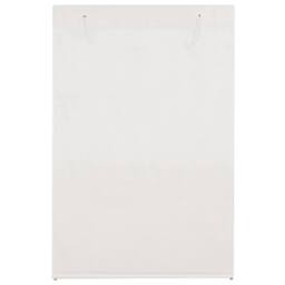 Berkfield Home Decorative 3-Tier Clothes Wardrobe 110x40x170 cm in White - Size: 110 x 40 x 170 cm